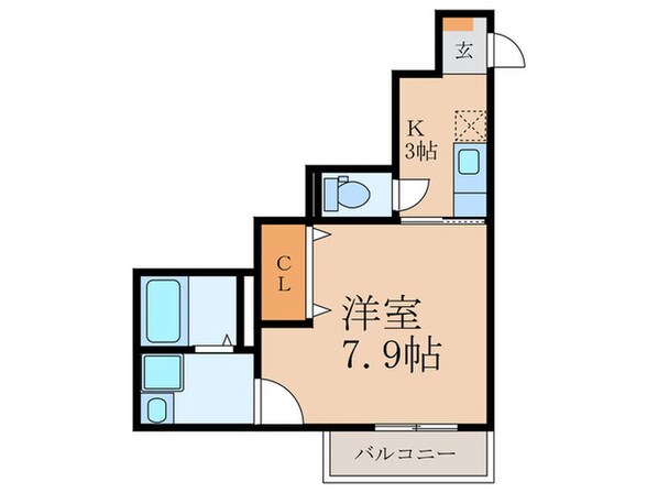 ユアメゾン井堀の物件間取画像